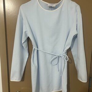Legoe Heritage Baby Blue Top with Tie